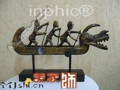 INPHIC-歐式客廳裝飾擺飾傢俱飾品動物裝飾龍舟
