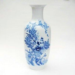 INPHIC-ZF-C103 景德鎮陶瓷 青花 牡丹富貴 花瓶花器 工藝飾品 擺設