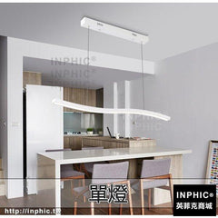 INPHIC-餐廳LED現代簡約辦公室燈具長方形吊燈吧臺北歐-單燈