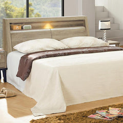 INPHIC-Eve 夏娃仿古色5尺床頭〔含LED燈〕(不含床墊、床底)