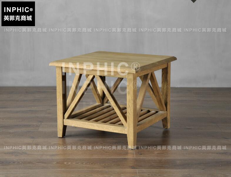 INPHIC-北歐客廳全茶幾 復古家具長方邊幾沙發角幾組合-A款