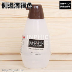 INPHIC-創意廚房用品防漏油壺醋瓶擠果汁醬瓶子調料燒烤調味瓶沙拉蜂蜜罐-兩入-側邊滴褐色