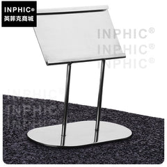 INPHIC-餐牌座不鏽鋼酒店餐廳桌牌臺卡座