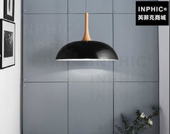 INPHIC-餐廳實木質吊燈北歐現代廚房簡約