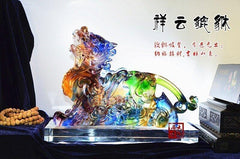 INPHIC-琉璃開光擺件原裝家庭禮品平安吉祥飾品大祥雲貔貅避邪
