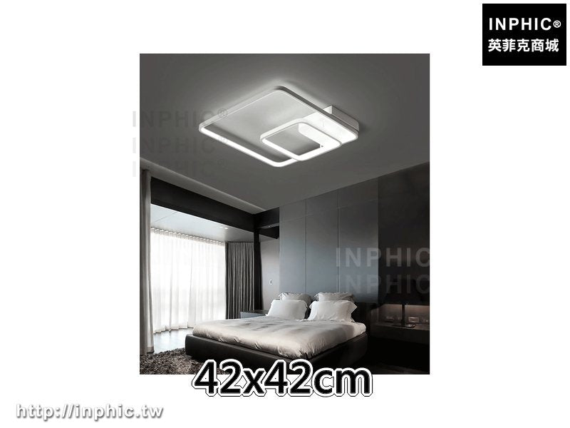 INPHIC-吸頂燈房間燈現代 臥室燈簡約客廳燈具-42x42cm