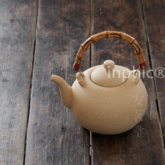 INPHIC-衡連 竹提梁 陶瓷 燒水壺 煮茶壺 陶壺