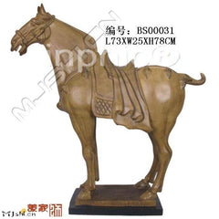 INPHIC-歐式風格裝飾品 玄關 中式新古典 復古擺飾 動物家居擺設 唐馬大