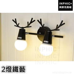 INPHIC-壁燈燈具化妝臺北歐臥室LED鏡前燈鏡櫃燈浴室-2燈鐵藝