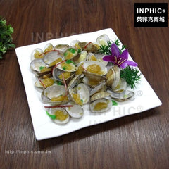 INPHIC-仿真菜蛤蜊模型訂製假菜肴擺設仿真食品模型餐廳海鮮模型