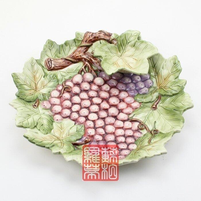 INPHIC-葡萄成熟時系列 陶瓷雙層果盤醬料盤