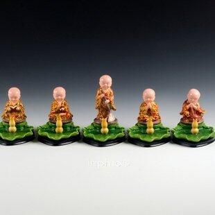 INPHIC-點香器 手工插香器 陶瓷佛具 佛堂用品 彩繪小沙彌