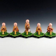 INPHIC-點香器 手工插香器 陶瓷佛具 佛堂用品 彩繪小沙彌