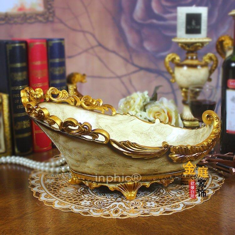 INPHIC-歐式宮廷古典水果盤 工藝品家居裝飾擺設 茶幾餐桌擺飾
