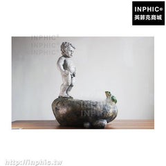 INPHIC-開運 庭院造景水景擺設風水居家假山流水噴泉加濕器魚缸店面招財辦公室擺飾開運大廳