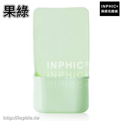 INPHIC-廚房瀝水無痕袋辦公雜物袋浴室水槽海綿掛袋整理袋懸掛儲物收納袋-果綠
