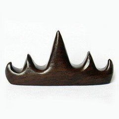 INPHIC-毛筆黑梓木山型筆架紅木筆架 筆擱 筆架山 文房四寶