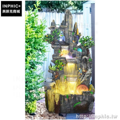 INPHIC-擺飾流水噴泉假山裝飾品風水輪水景庭院擺設歐式陽臺-