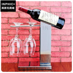 INPHIC-酒杯架酒具紅酒歐式不鏽鋼倒掛吊杯架洋酒架紅酒架酒架