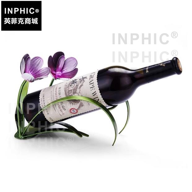 INPHIC-紅酒架鐵藝金屬酒具葡萄酒架酒吧紅酒瓶架