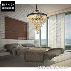 INPHIC-水晶玄關歐式金色臥室美式復古走廊吊燈