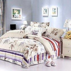 INPHIC-全棉貢緞活性印花被套四件套 純棉不掉色