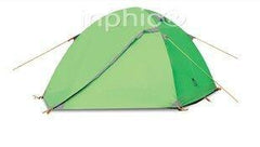 INPHIC-戶外露營帳篷2-3人露營帳篷壓膠 雙開門鋁桿帳篷