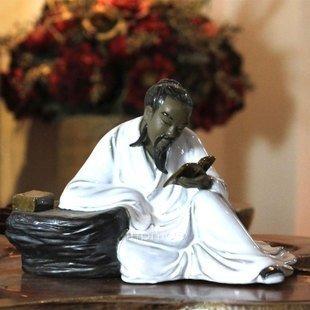 INPHIC-石灣人物陶瓷工藝品擺飾公仔 客廳書房擺設家居飾品