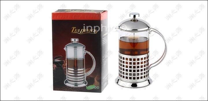 INPHIC-不鏽鋼沖茶器，咖啡壺，濾壓壺，花茶杯，法壓壺1000ml