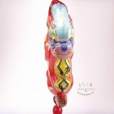 INPHIC-宗教 車飾掛件 交趾陶招財如意 唐三彩創意陶瓷平安吉祥玉佩飾商務