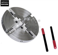 INPHIC-卡盤四爪6寸B型自定心聯動卡盤M25(1寸8牙)M33X3.5 木工車床配件