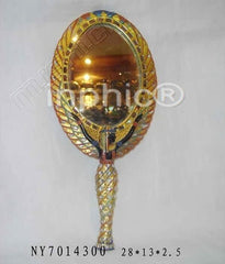 INPHIC-歐式風格 鏡子 埃及風情 家居飾品 工藝擺飾 樹脂 埃及公主手鏡