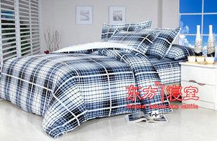 INPHIC-四件套 全棉斜紋床罩 純棉床笠單人1.2米雙人1.51.8米