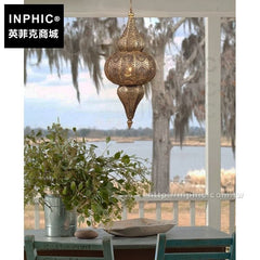 INPHIC-別墅吊飾裝飾品會所懸掛燭臺泰國東南亞