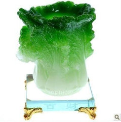 INPHIC-百財 樹脂白菜 筆筒 家居裝飾品  擺件擺設 工藝品