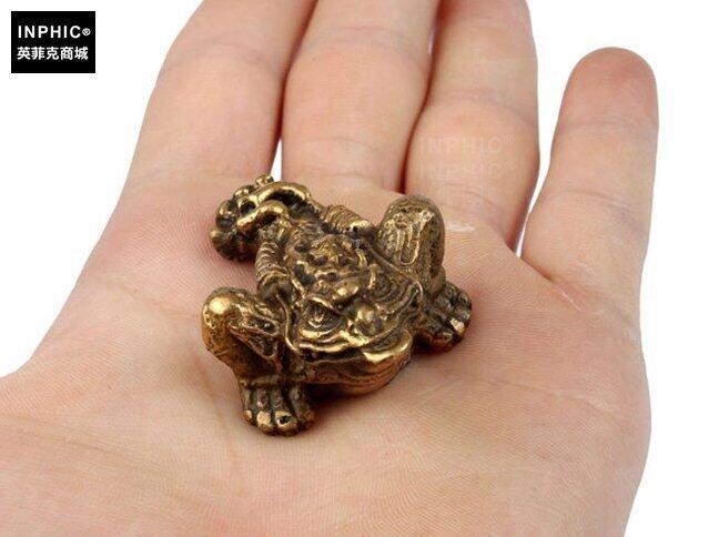 INPHIC-開運 開光特小款銅金蟾工藝品小金蟾擺設招財