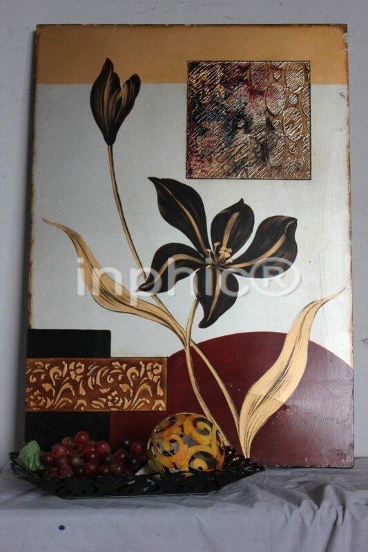 INPHIC-歐式風格工藝家居 家居裝飾品 油畫 花朵裝飾畫