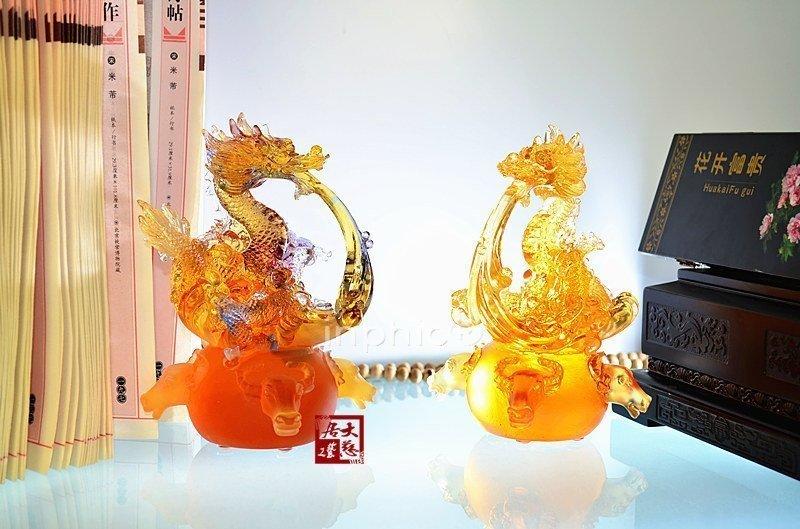 INPHIC-琉璃開光擺件 原裝家庭禮品平安吉祥飾品擺設牛市