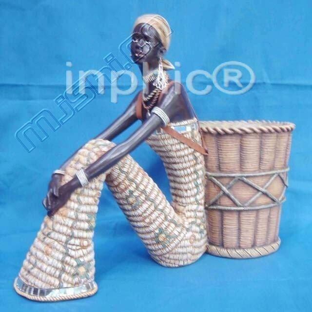 INPHIC-歐式客廳裝飾擺飾傢俱飾品泰國家居少女背籃