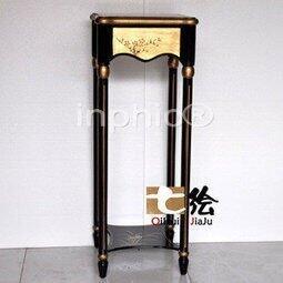 INPHIC-新古典中式簡約 手繪金箔 花架花幾 架子 博古架F164