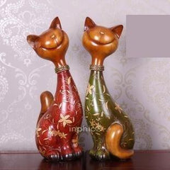 INPHIC-歐式樹脂發財貓擺件 創意家居裝飾擺設工藝品 禮物