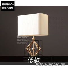 INPHIC-飾品臥室床頭櫃現代家居簡約 客廳擺件檯燈歐式金屬落地-低款