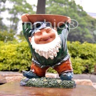 INPHIC-歐式精靈老公花園藝庭院裝飾品擺飾 果盤掛飾喂鳥器數量極少