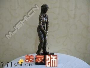 INPHIC-歐式田園裝飾擺飾傢俱飾品高爾夫球手