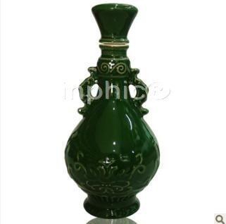 INPHIC-仿古雕刻蘭花 密封酒壺酒具