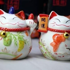 INPHIC-中款招財貓 祝願貓 存錢罐 居家飾品  工藝擺件