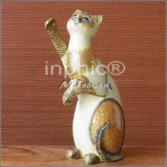INPHIC-歐式客廳裝飾擺飾 傢俱飾品 泰國田園家居 貼玻貓