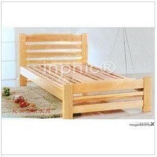 INPHIC-新款上架實木床松木床杉木床實木傢俱單人床