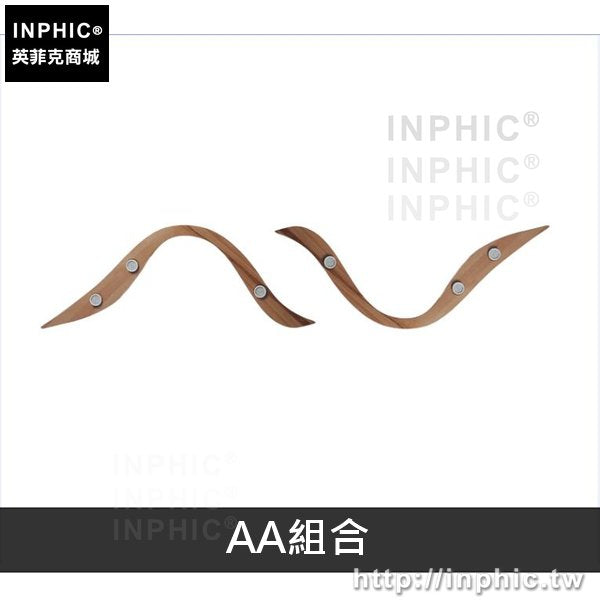 INPHIC-實木木頭吊燈長形吊燈簡約藝術餐廳-AA款淺木色組合