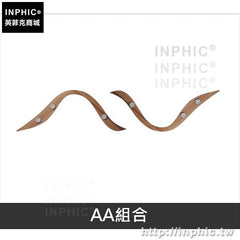 INPHIC-實木木頭吊燈長形吊燈簡約藝術餐廳-AA款淺木色組合